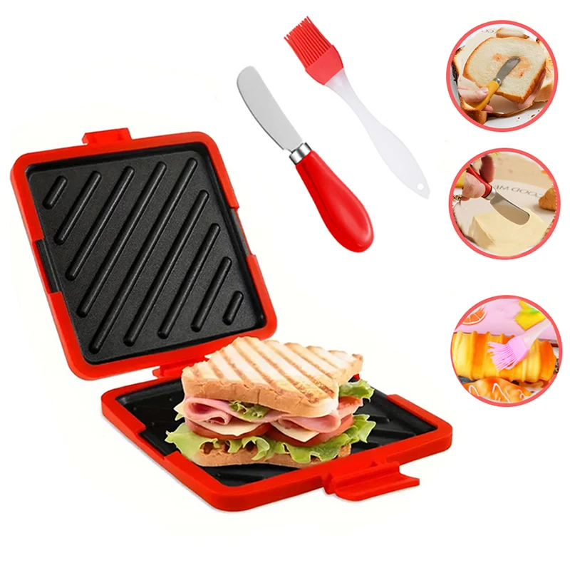 Kitchen Baking Set - Набор из 3-х тостеров для сэндвичей