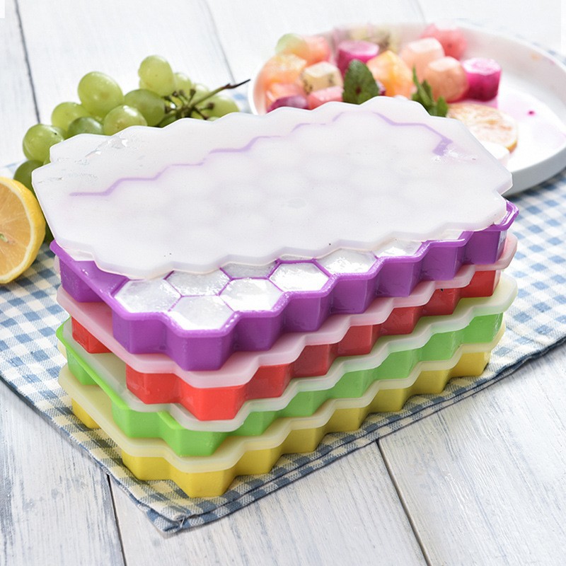 Kitchen Baking Tray Organizer - 37 ячеек, силиконовая ледяная решетка, форма