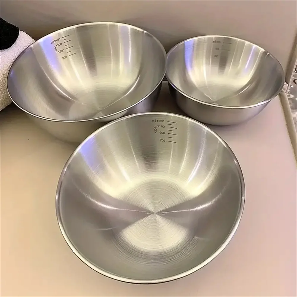 Kitchen Baking Set - Набор из 1-3 мисок из нержавеющей