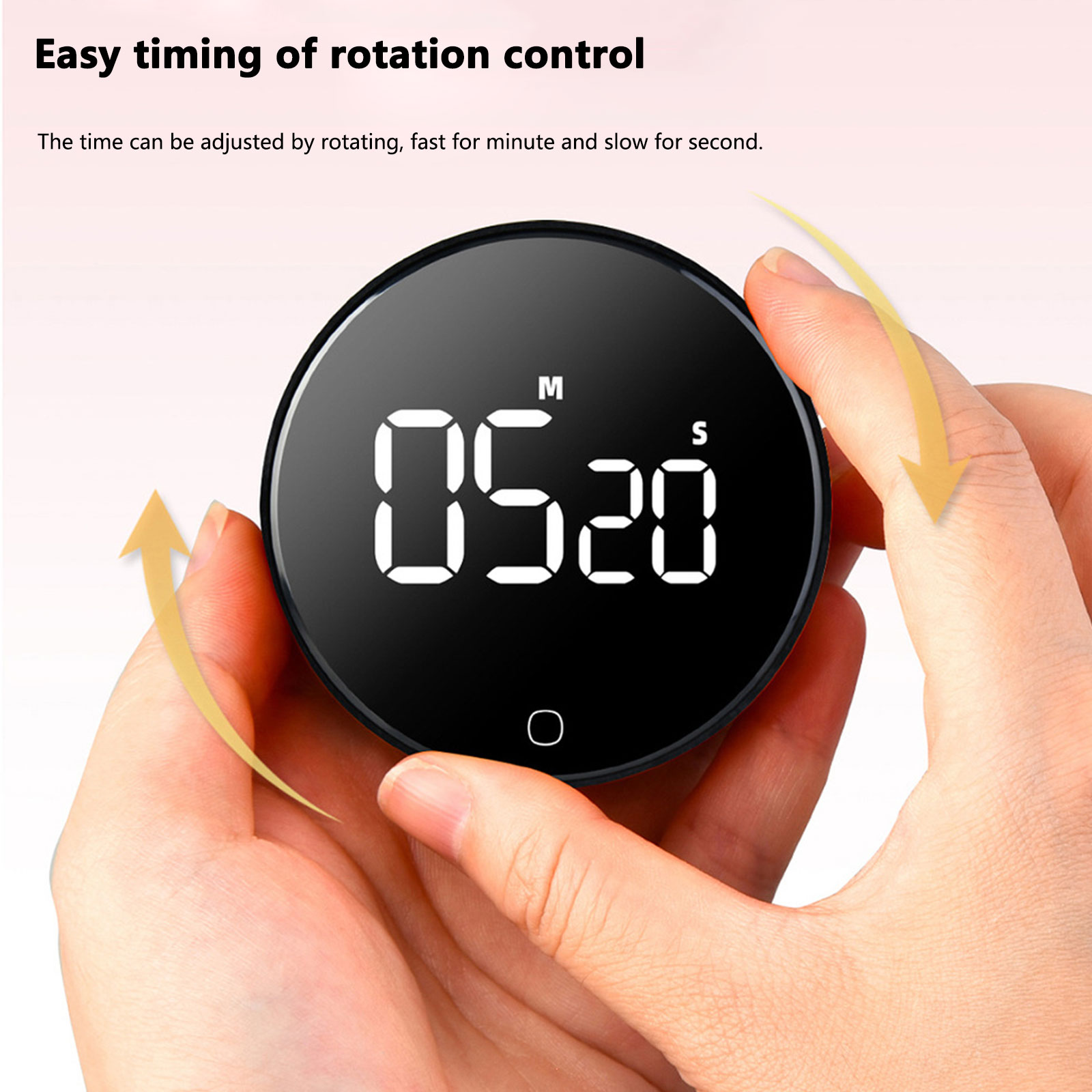 Kitchen Baking Timer - Светодиодный цифровой кухонный таймер с USB-зарядкой,