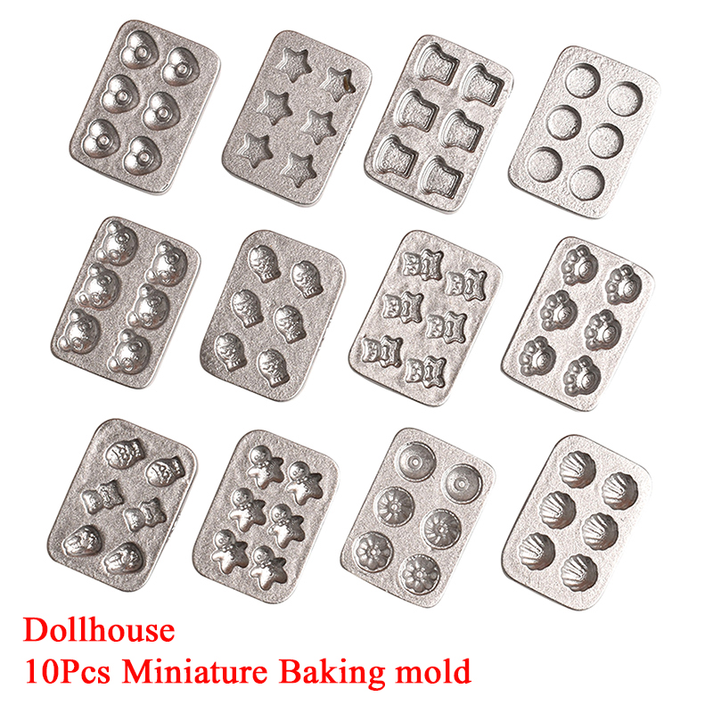 Kitchen For Baking - 10 шт. кукольный домик миниатюрная мини-форма