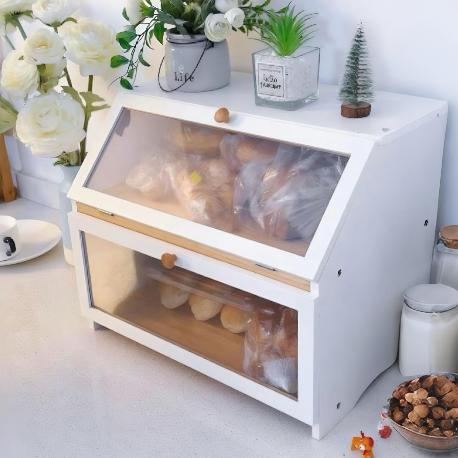 Двухслойная хлебница HOMEKOKO  – обзор и цена Kitchen Baking Tray Organizer
