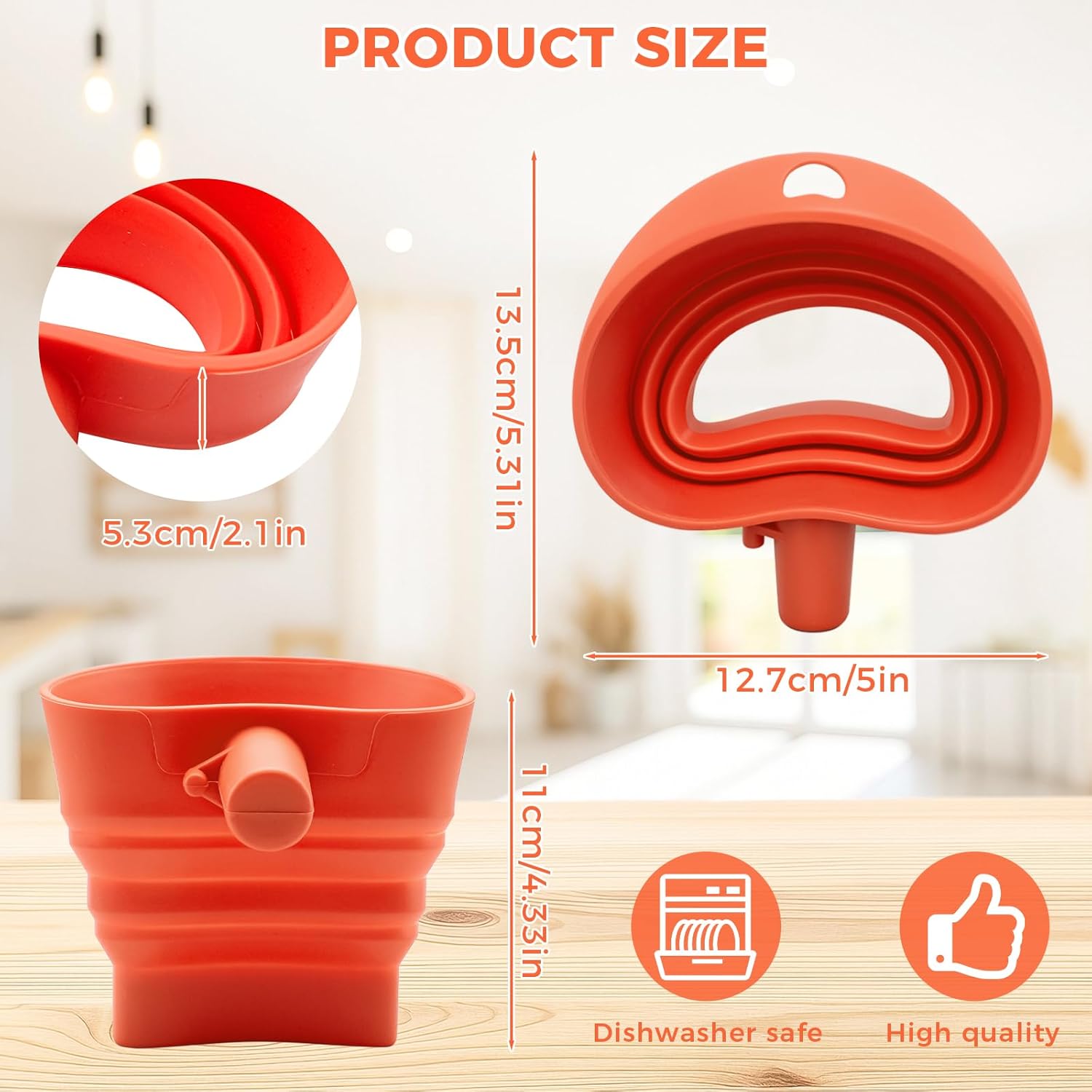 Силиконовый воронок для муки ( – обзор и цена Kitchen Baking Aid