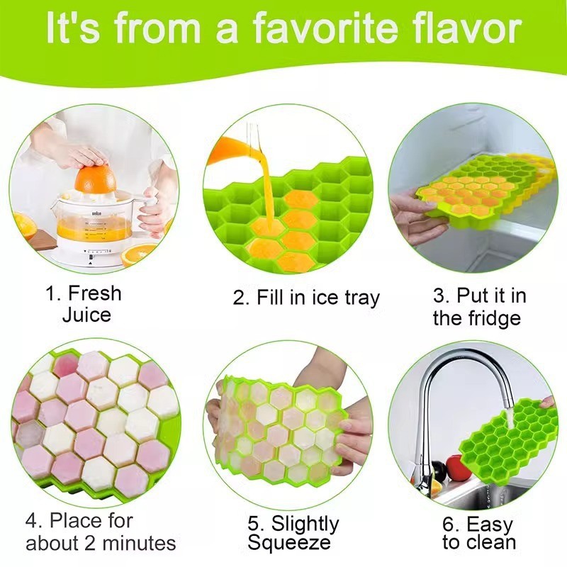37 ячеек, силиконовая ледяная  – обзор и цена Kitchen Baking Tray Organizer