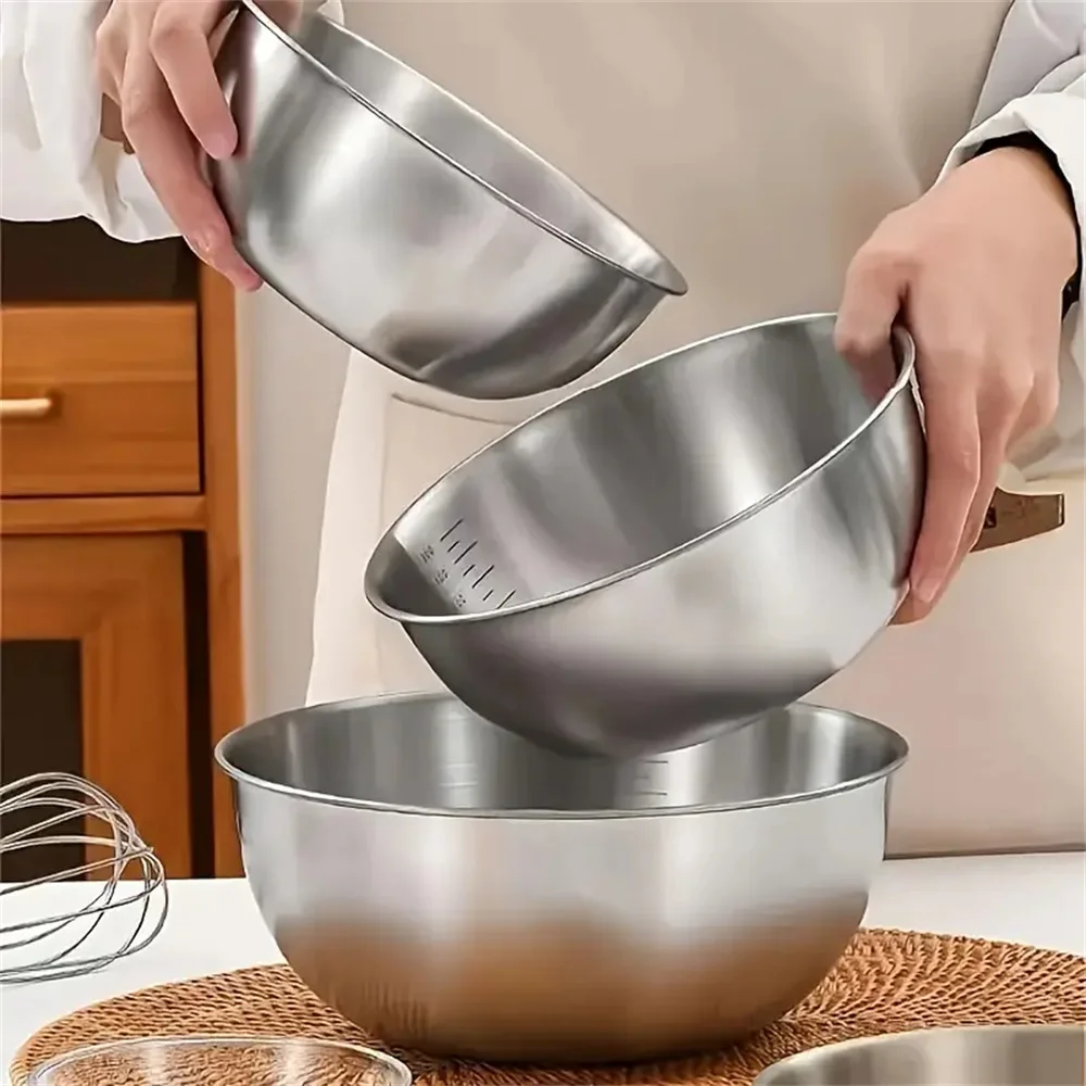 Набор из 1-3 мисок из нержавею – обзор и цена Kitchen Baking Set