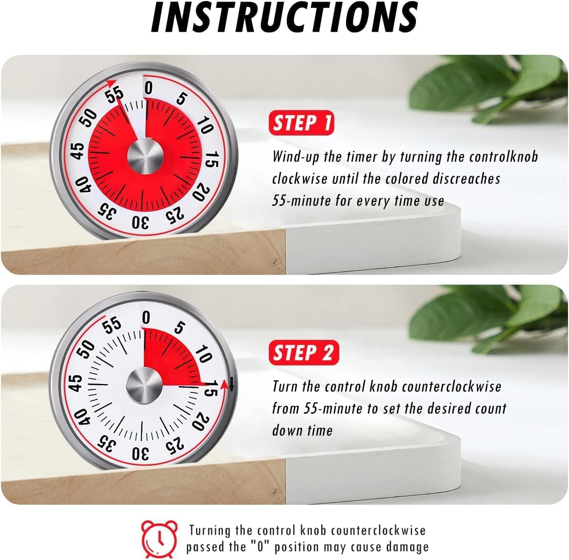 Магнитные механические визуаль – обзор и цена Kitchen Baking Timer