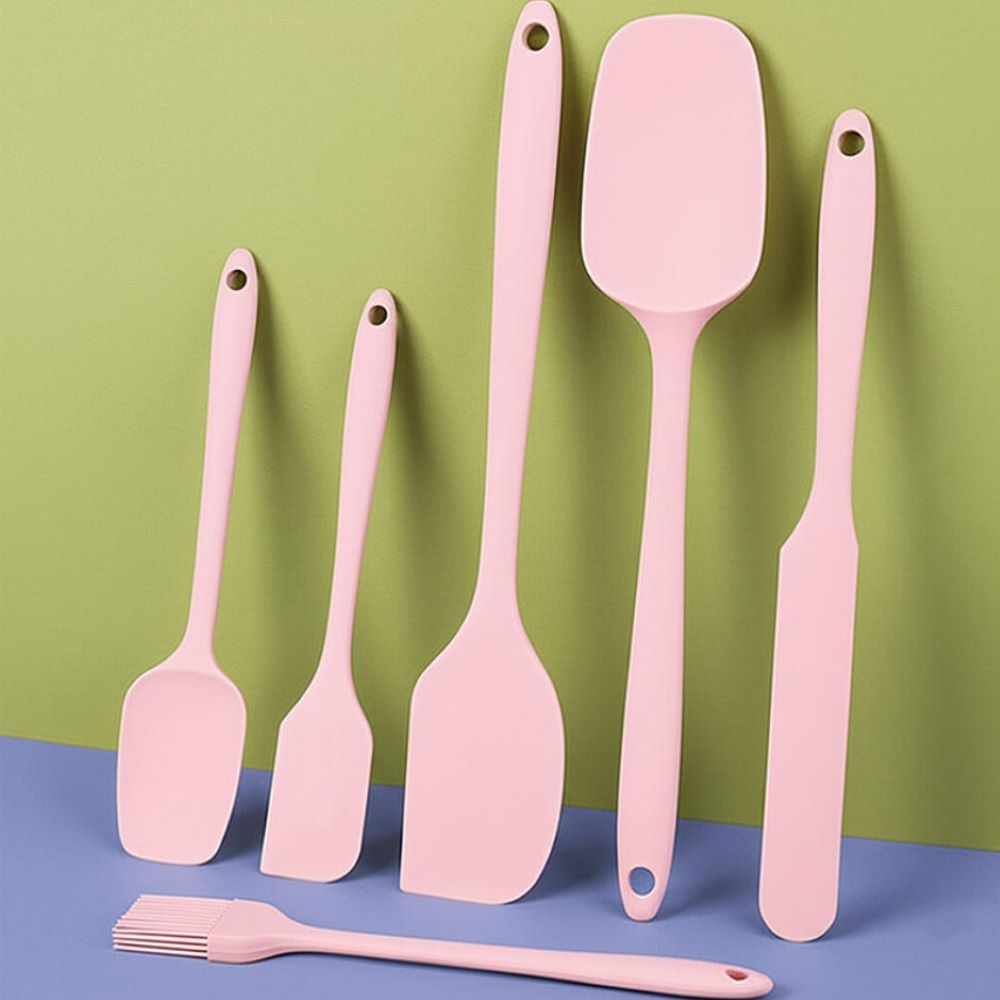 Набор силиконовых лопаток из 6 – обзор и цена Kitchen Baking Set