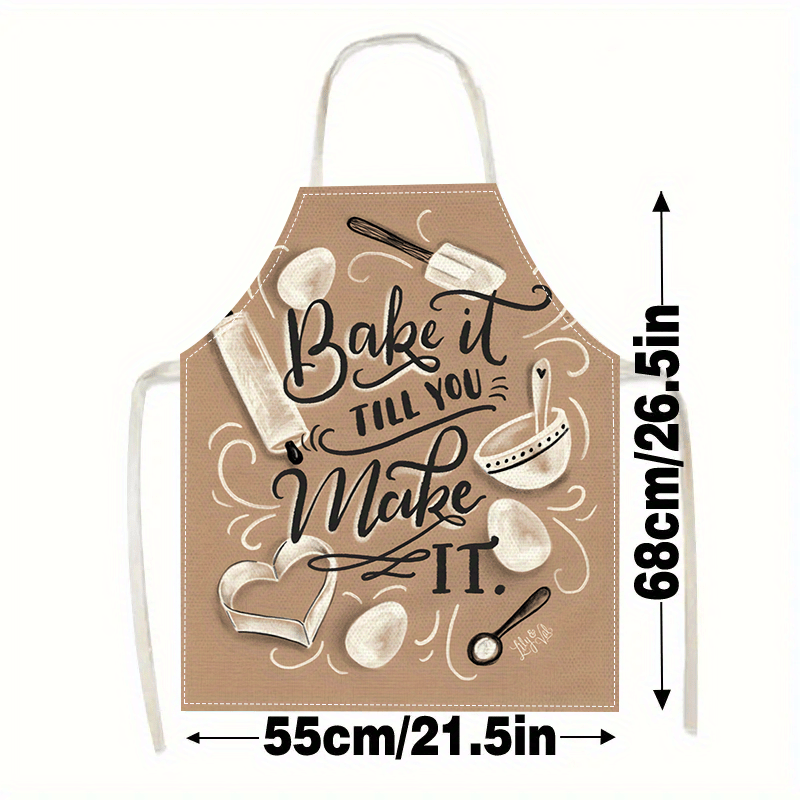 Фартук для выпечки с принтом,  – обзор и цена Kitchen Baking Quotes