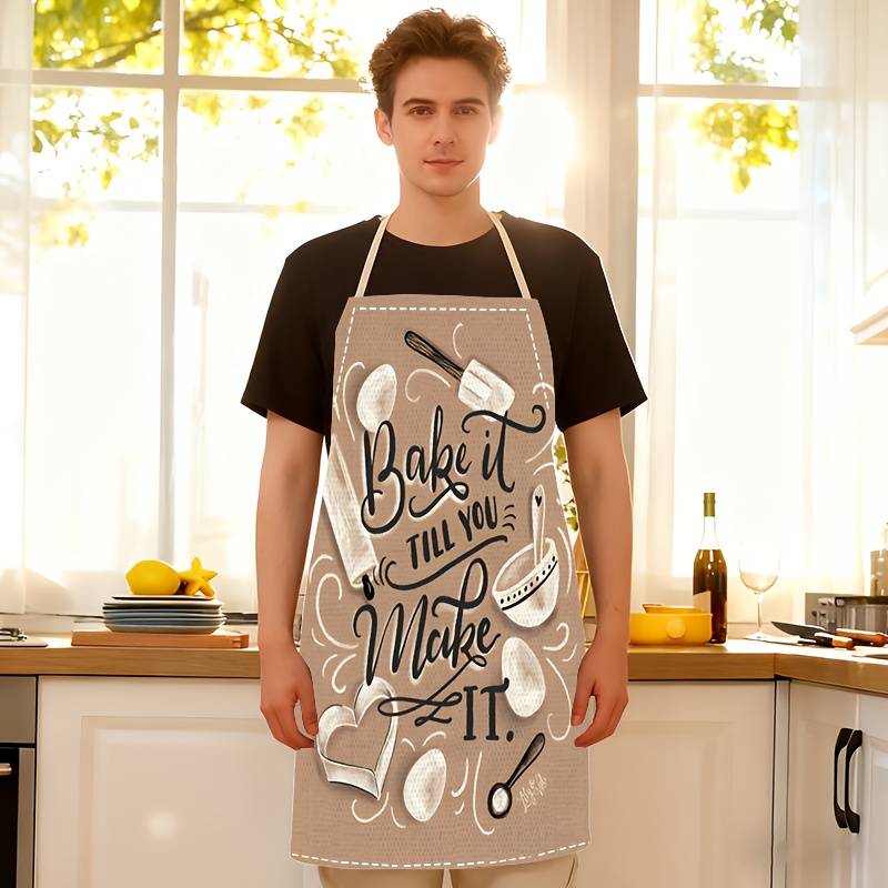 Фартук для выпечки с принтом,  – обзор и цена Kitchen Baking Quotes