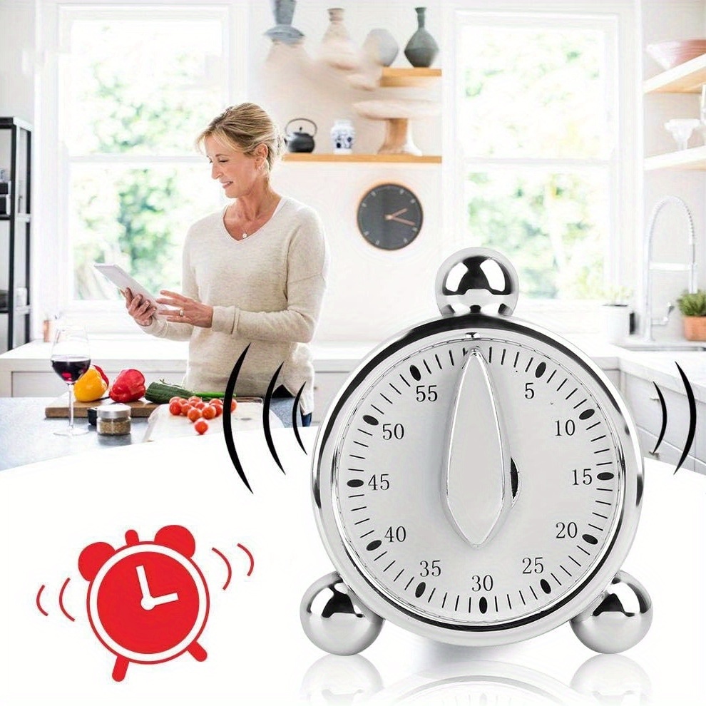Видимый механический таймер, 6 – обзор и цена Kitchen Baking Timer