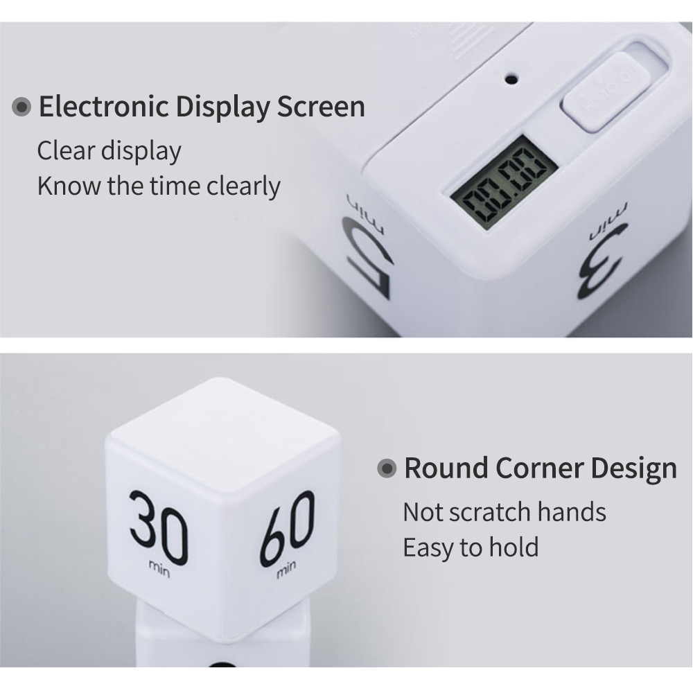 Портативный кубический таймер, – обзор и цена Kitchen Baking Timer